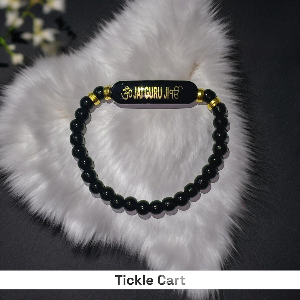 Guruji Swaroop Braclet of Black Pearl | Pack of 1 | *** Limited Stock ***